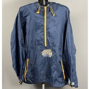 Vintage Super Bowl XXXIII Jacket Mens XXL Blue NFL Football Logo Athletic‎ 90s